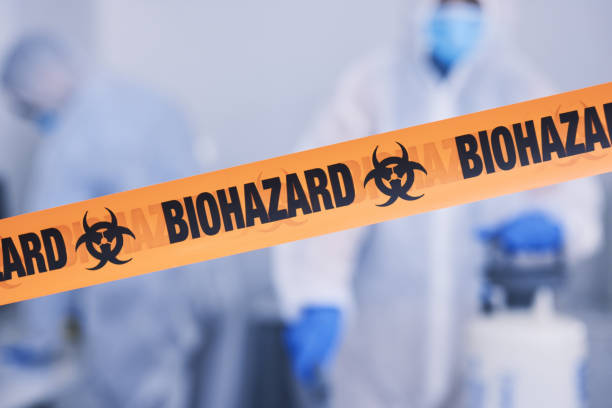 Professional Blood Cleanup technician working in Sullivan, NH